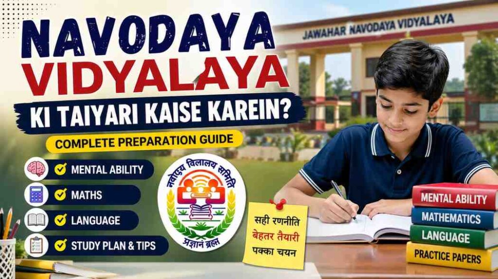 Navodaya Vidyalaya Ki Taiyari Kaise Kare