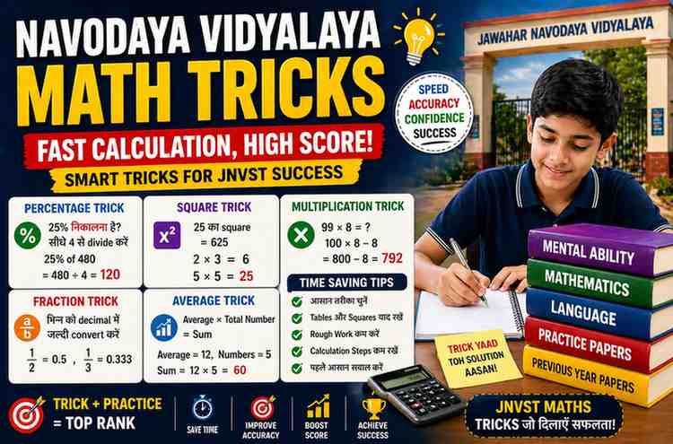 Navodaya Vidyalaya Math Tricks Kya Hain