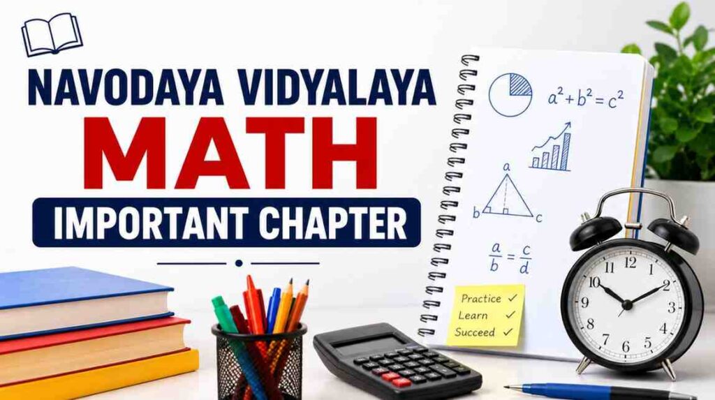 Navodaya Vidyalaya Math Important Chapter
