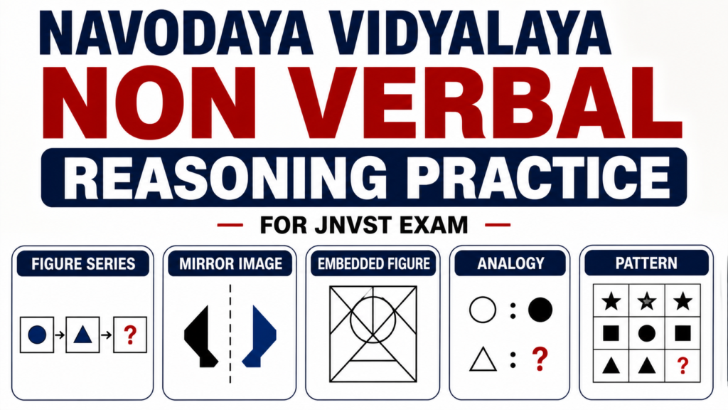 Navodaya Vidyalaya Non Verbal Reasoning Practice